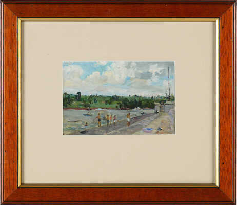 Панкратов Сергей Фёдорович. Купающиеся 